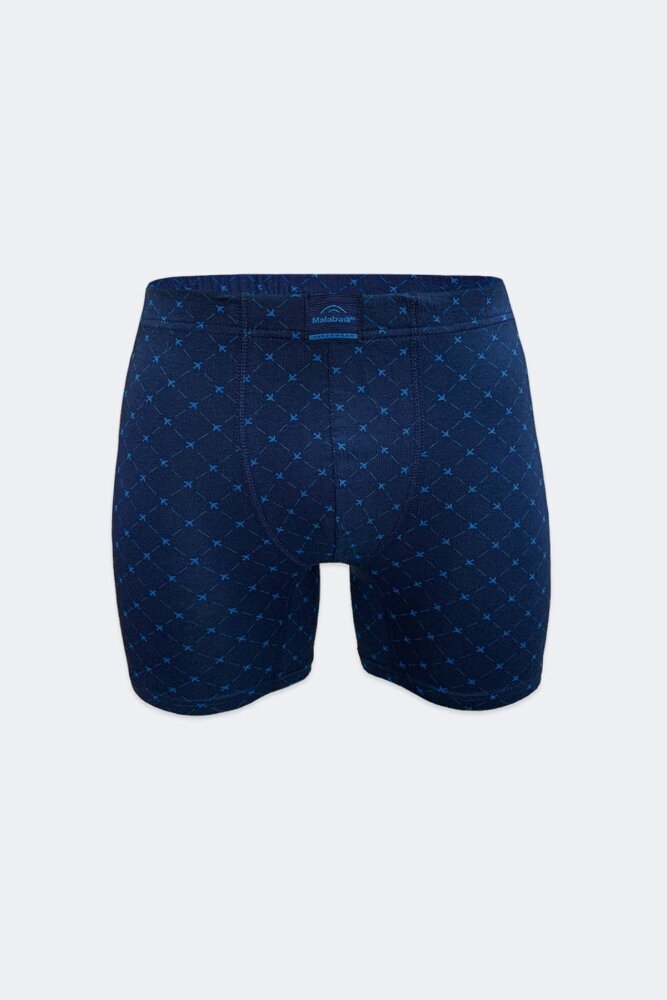 Malabadi Erkek 3 lü Desenli Set 1 Premium Collection Modal Uzun Boxer 3M250 - 3