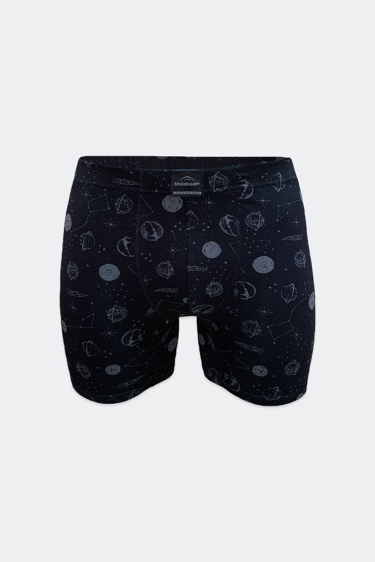 Malabadi Erkek 3 lü Desenli Set 2 Premium Collection Modal Uzun Boxer 3M250 - 3