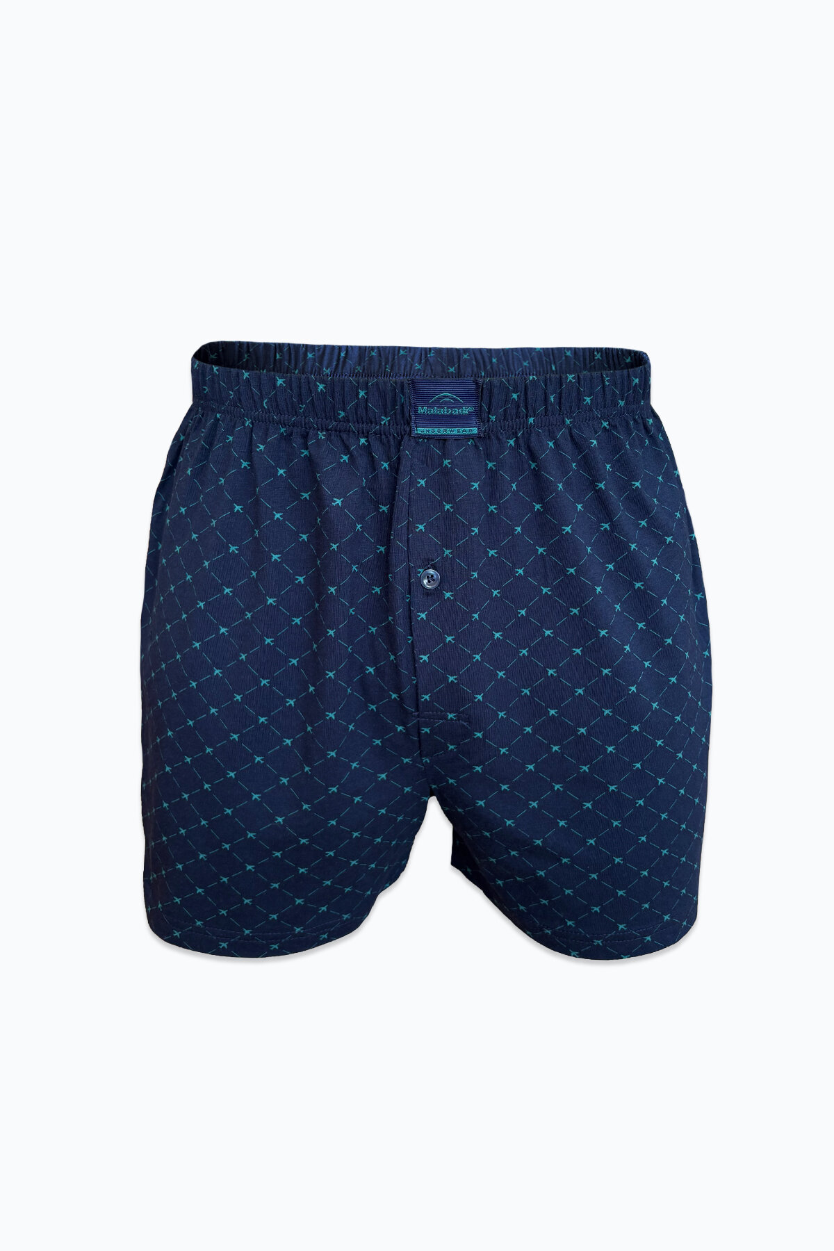 Malabadi Erkek 3 lü Set-2 Premium Collection Desenli Geniş Kalıp Modal Boxer 3M254 - 2