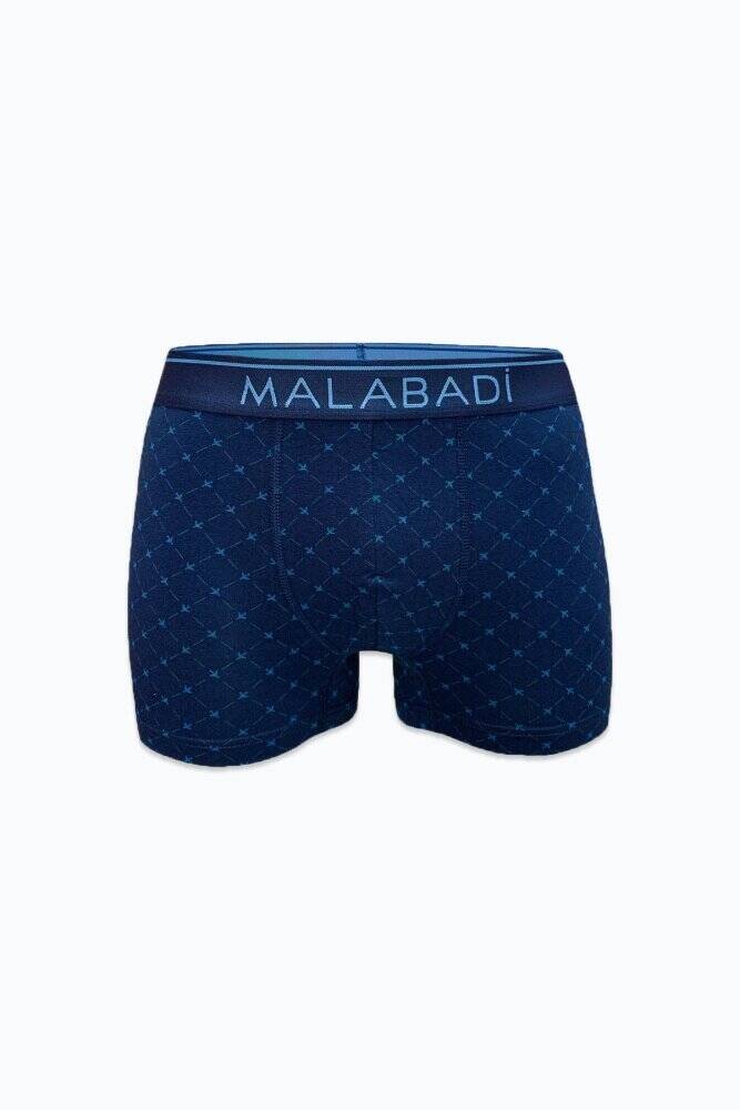 Malabadi Erkek Desenli 3 lü Premium Collection Modal Boxer 3M252 - 3