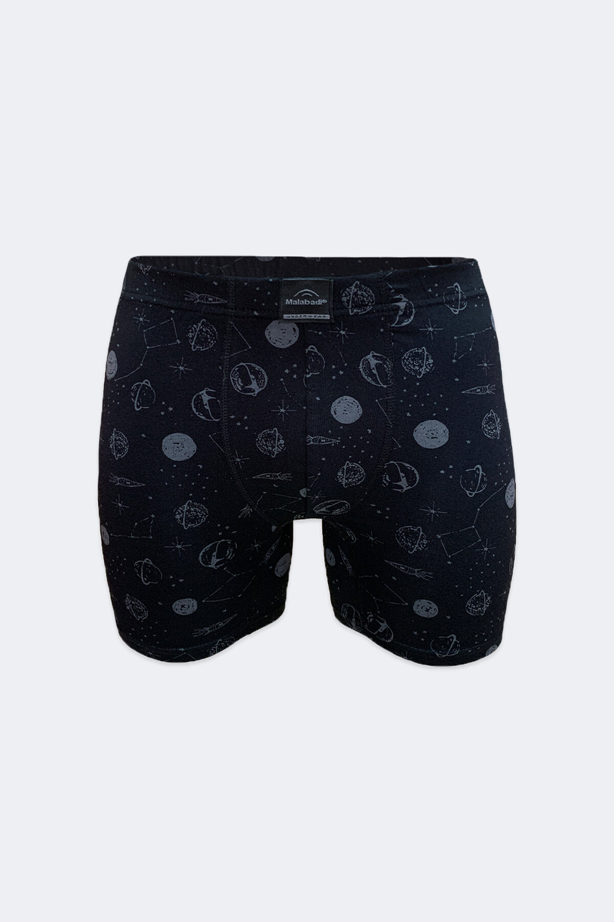 Malabadi Erkek Desenli 4 lü Premium Collection Modal Uzun Boxer 4M250 - 3