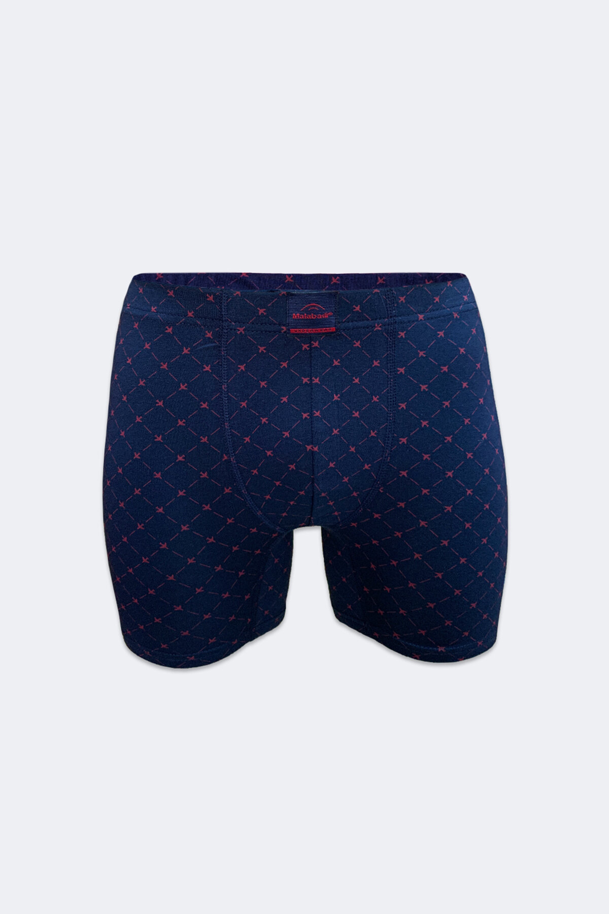 Malabadi Erkek Desenli 4 lü Premium Collection Modal Uzun Boxer 4M250 - 4