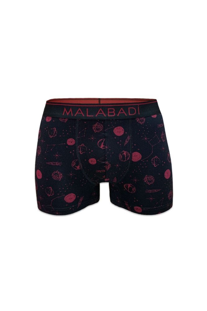 Malabadi Erkek Desenli 8 li Premium Collection Modal Boxer 8M252 - 3