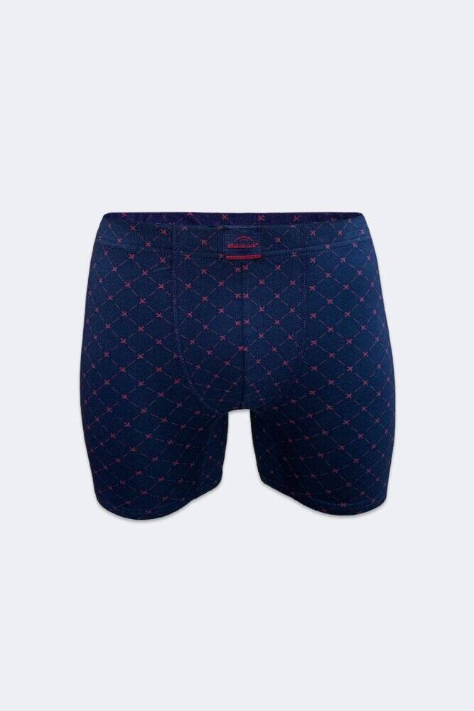 Malabadi Erkek Desenli 8 li Premium Collection Modal Uzun Boxer 8M250 - 4