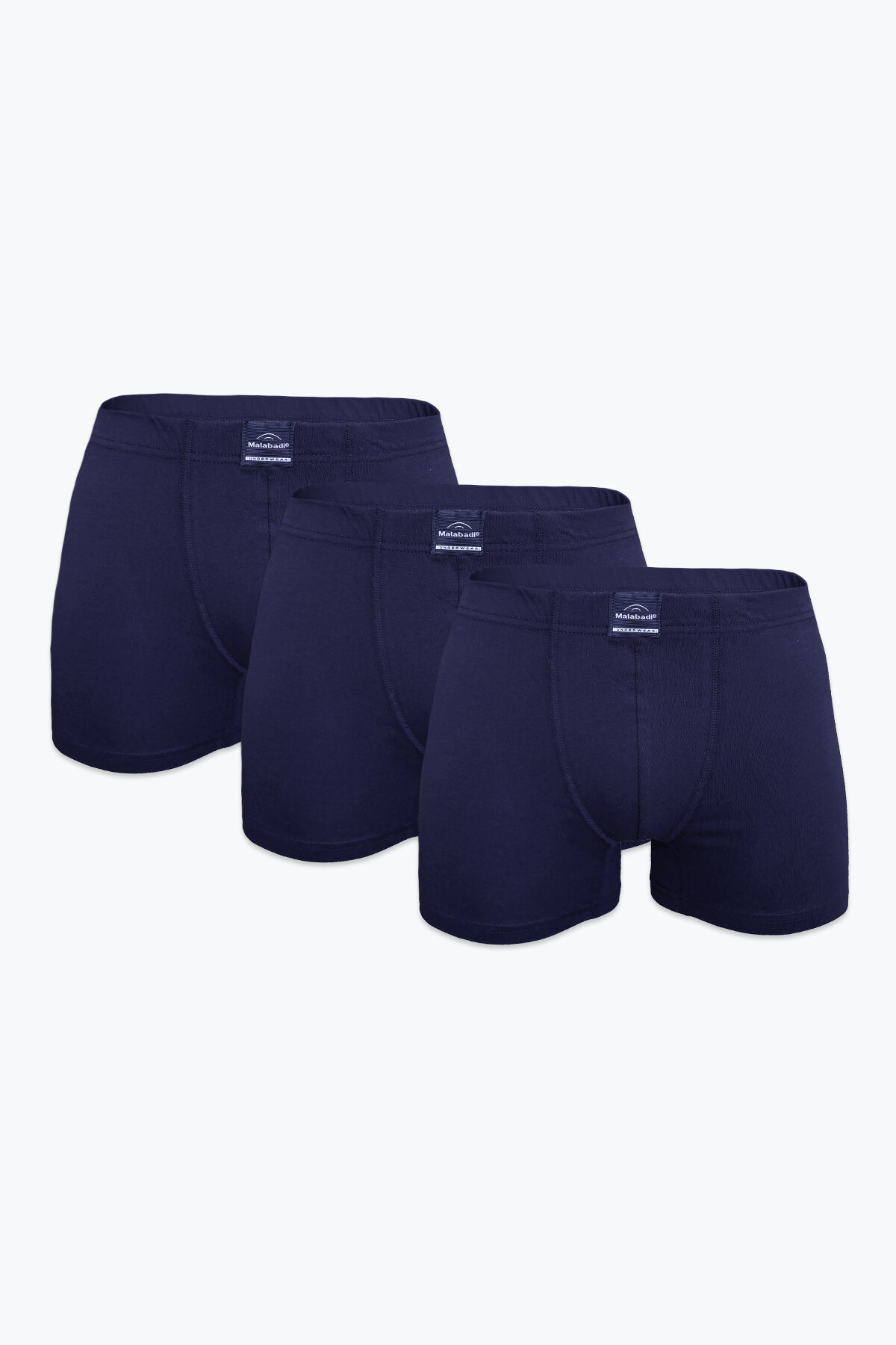 Malabadi Erkek 3'lü Lacivert Premium Collection Modal Boxer 3M251 - 1