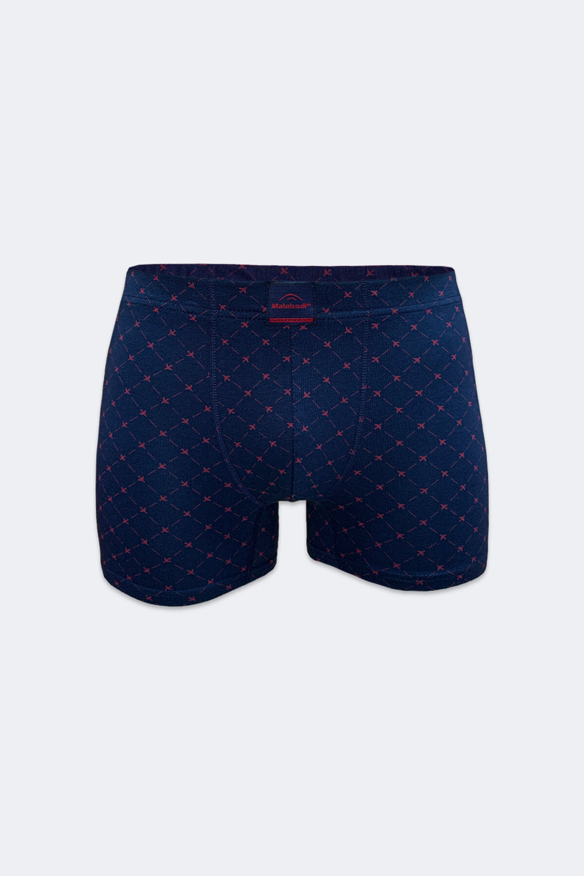 Malabadi Erkek 3'lü Desenli Premium Collection Modal Boxer 3M251 - 6