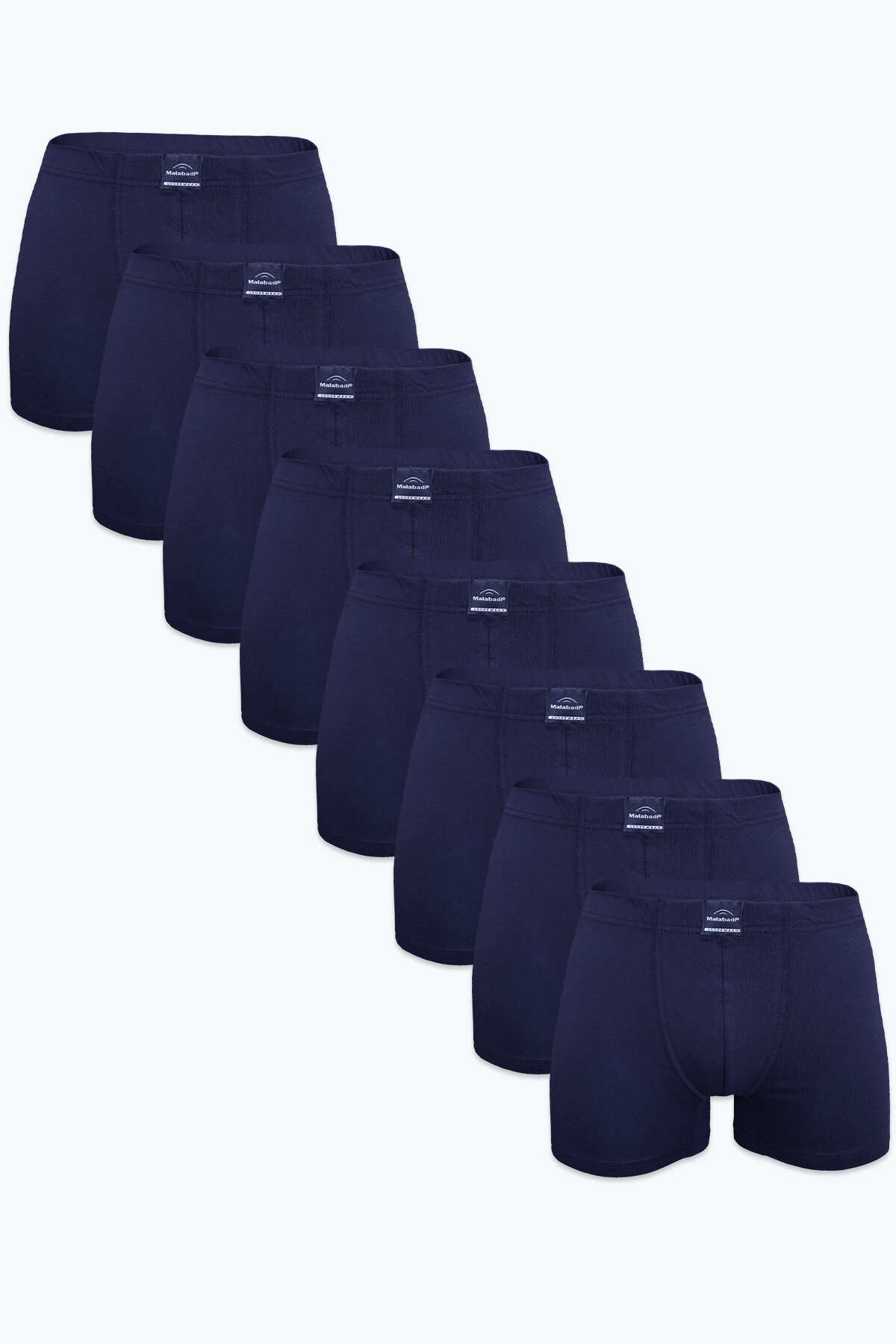 Malabadi Erkek 8'li Lacivert Premium Collection Modal Boxer 8M251 - 1