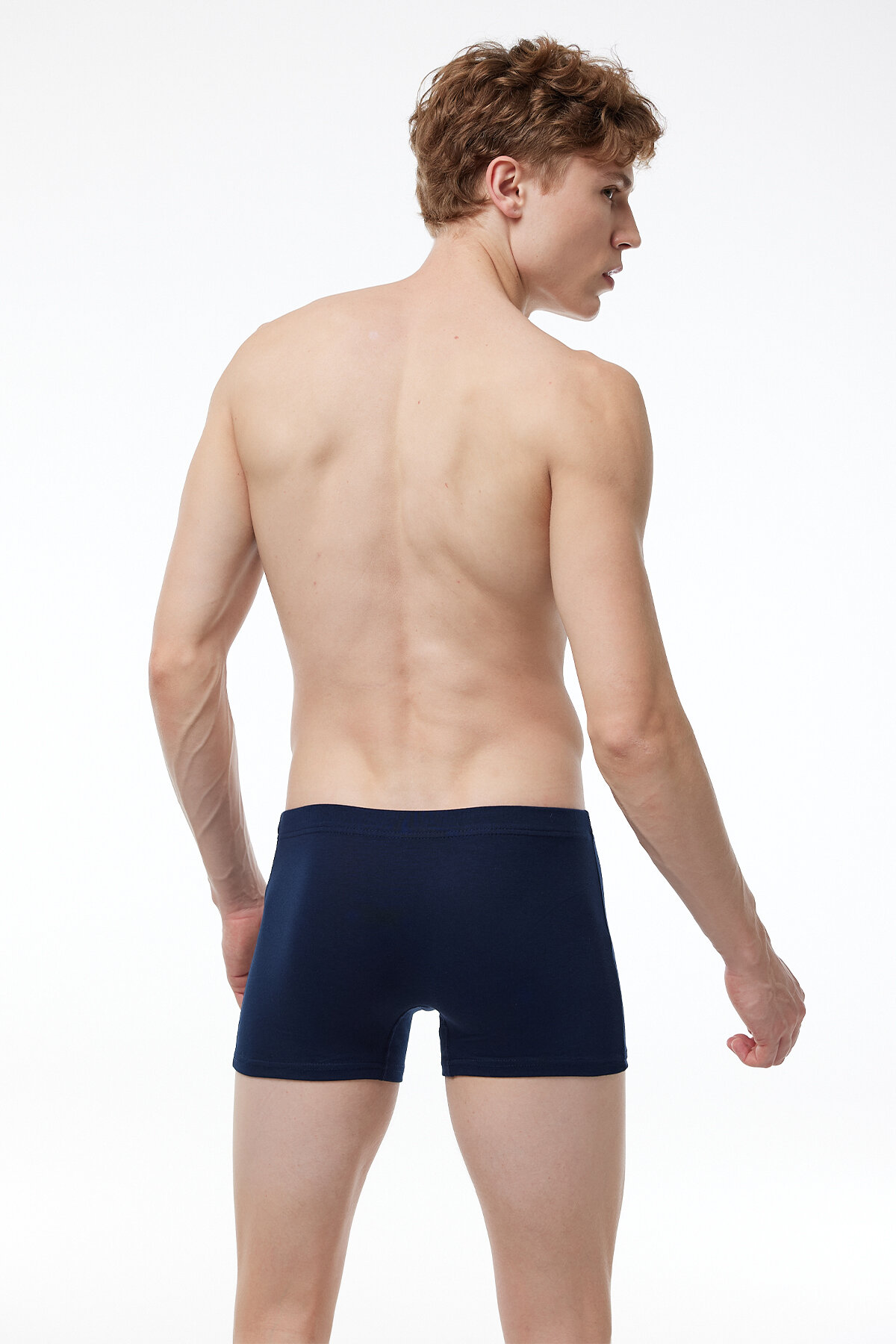 Malabadi Erkek 8'li Lacivert Premium Collection Modal Boxer 8M251 - 4