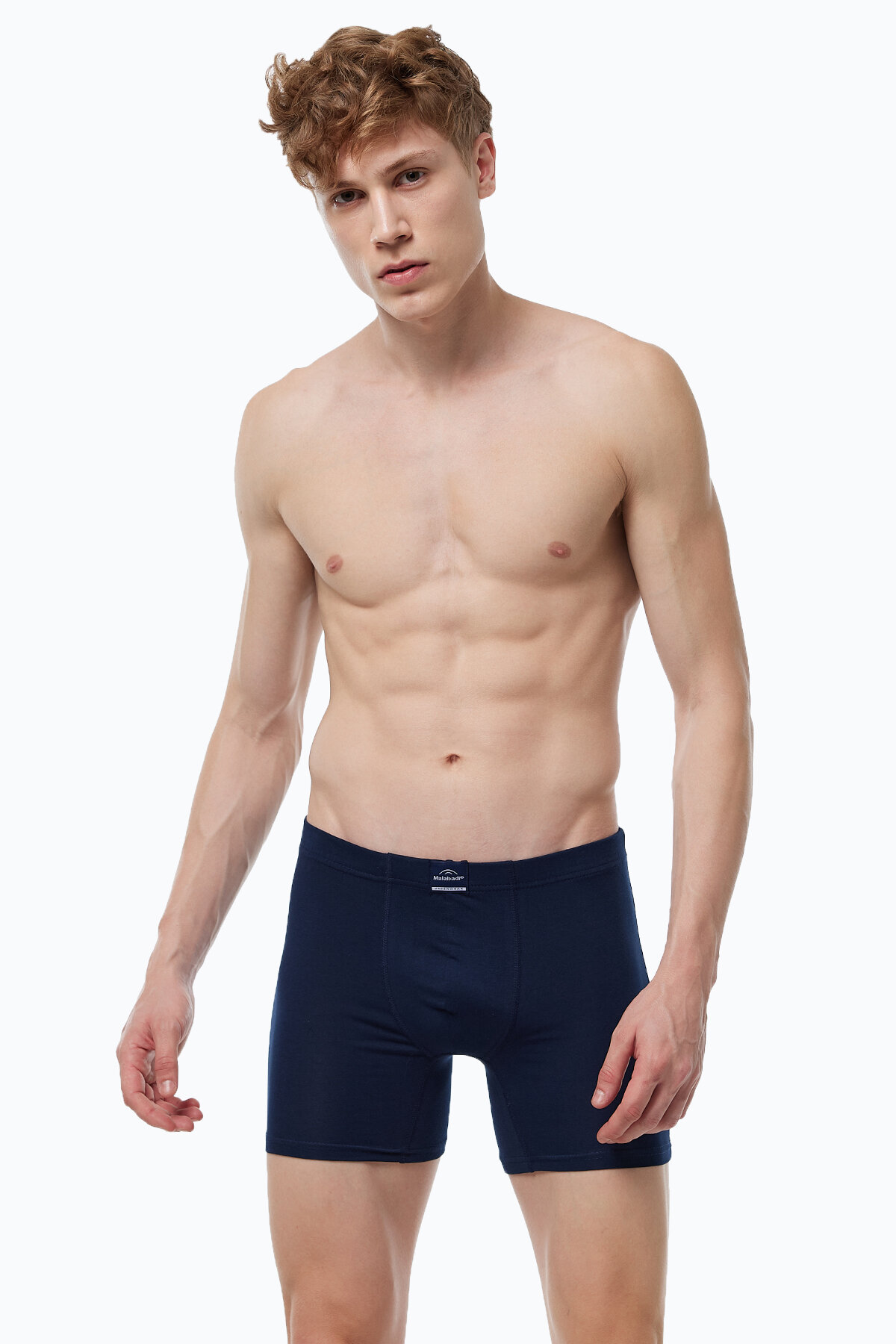 Malabadi Erkek Düz Karışık Renk 8 li Premium Collection Modal Uzun Boxer 8M250 - 5