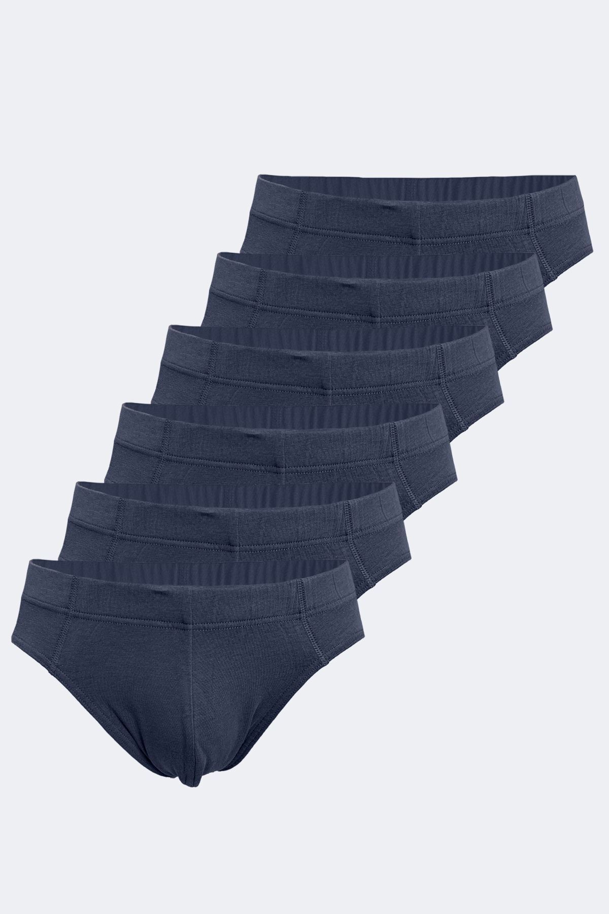 Malabadi Erkek Füme 6 lı Paket Modal Slip Külot 5M053 