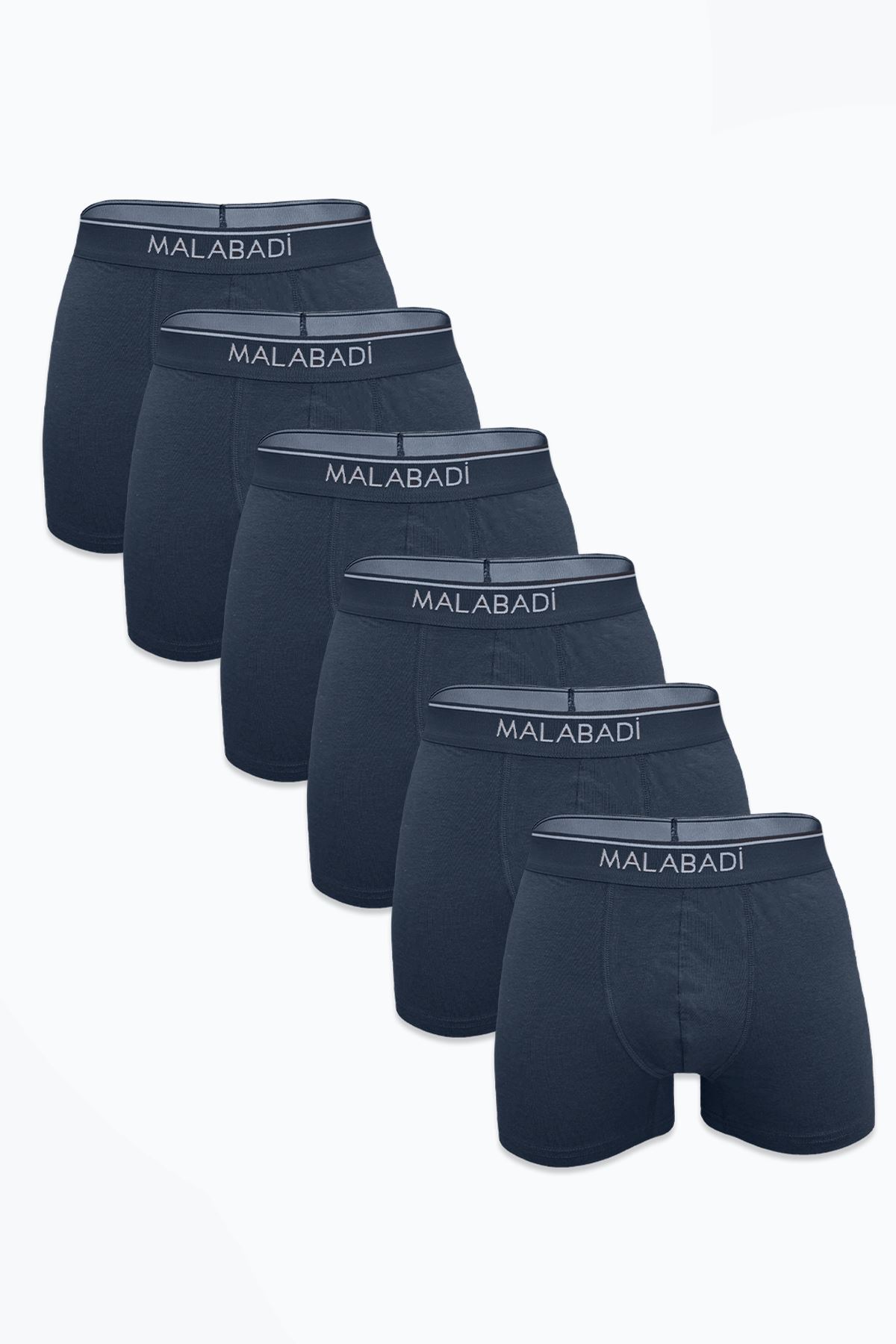 Malabadi Erkek Füme 6 lı Premium Collection Modal Boxer 6M252 