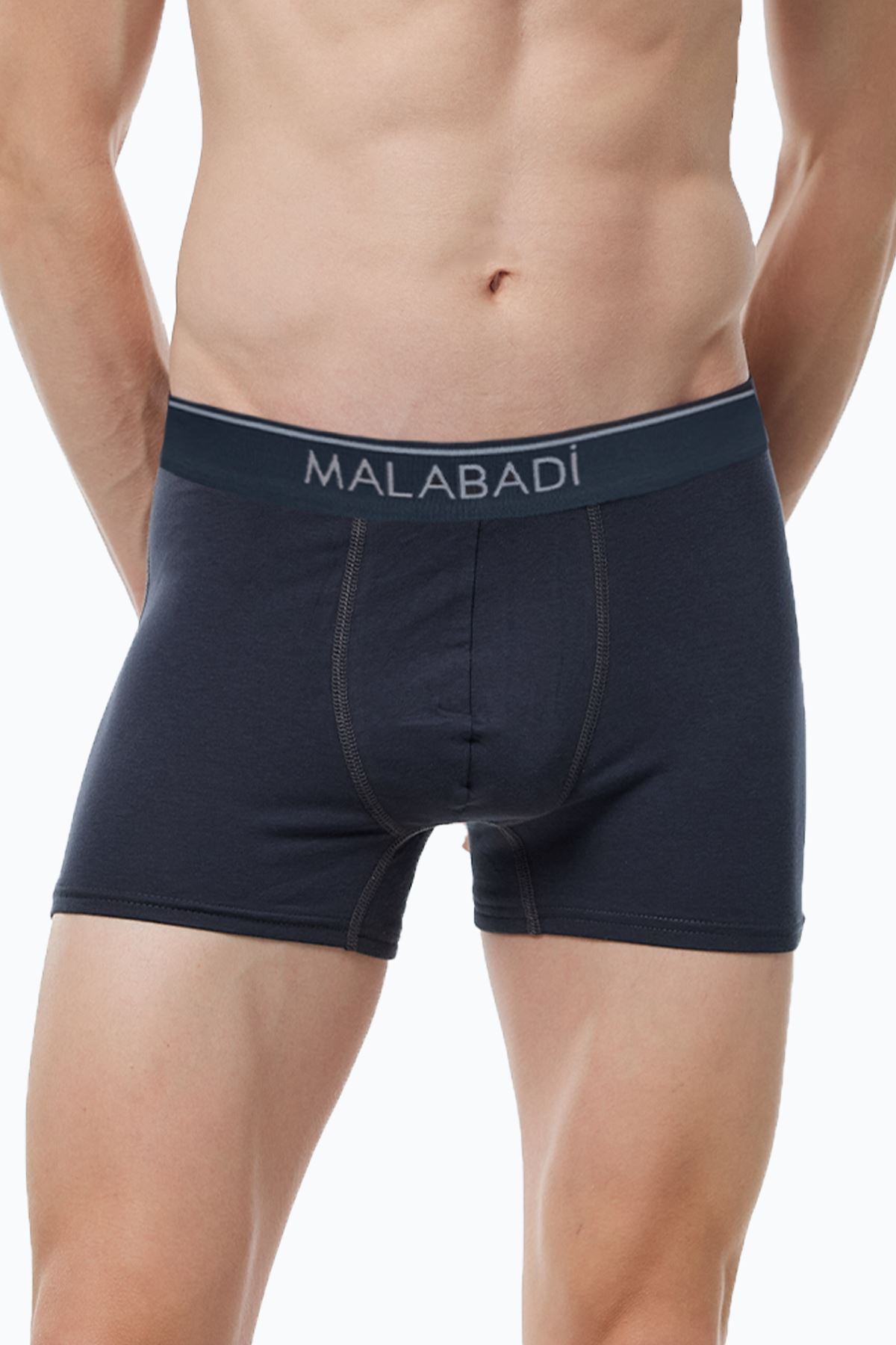 Malabadi Erkek Füme 8 li Premium Collection Modal Boxer 8M252 - 2