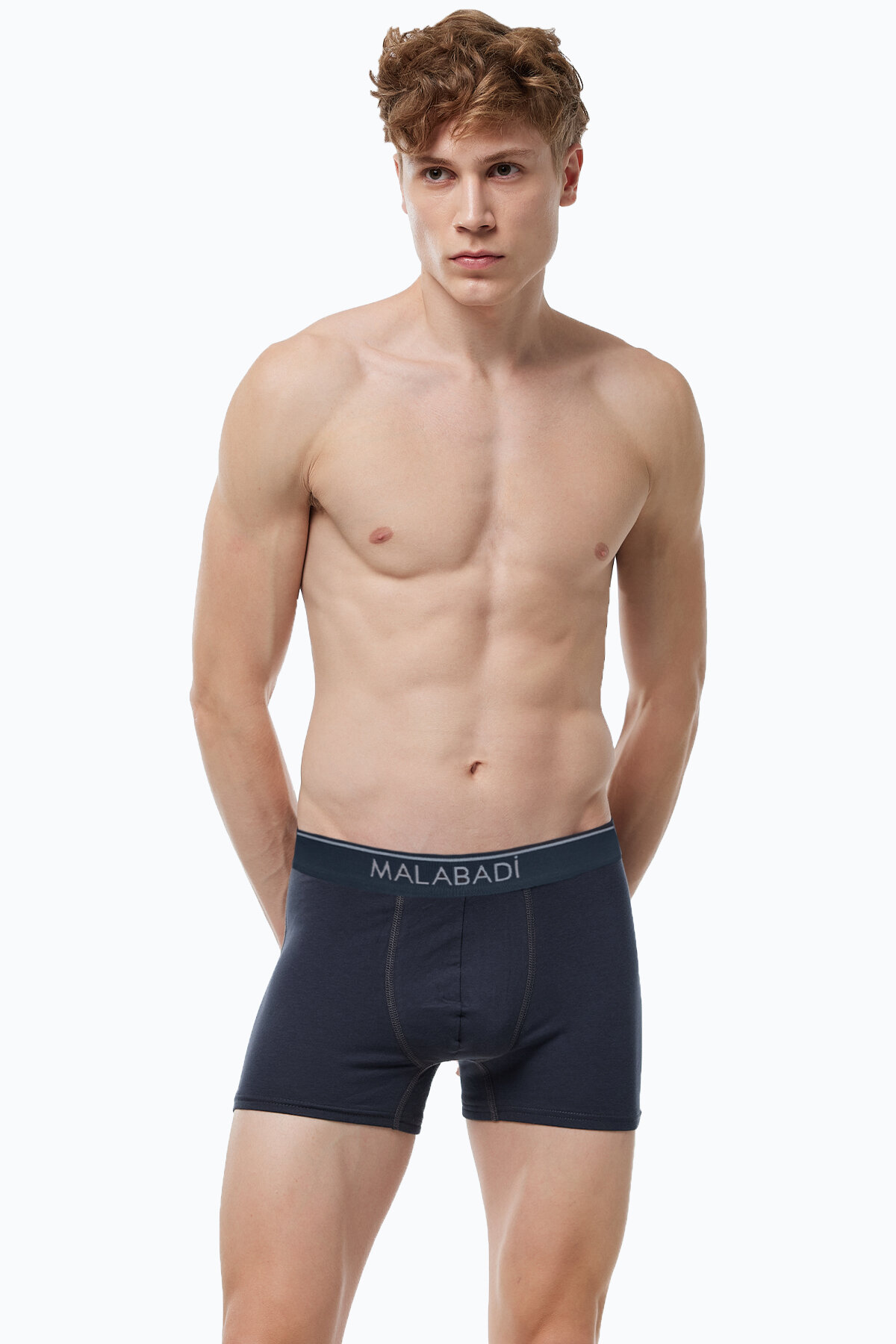 Malabadi Erkek Füme 8 li Premium Collection Modal Boxer 8M252 - 2