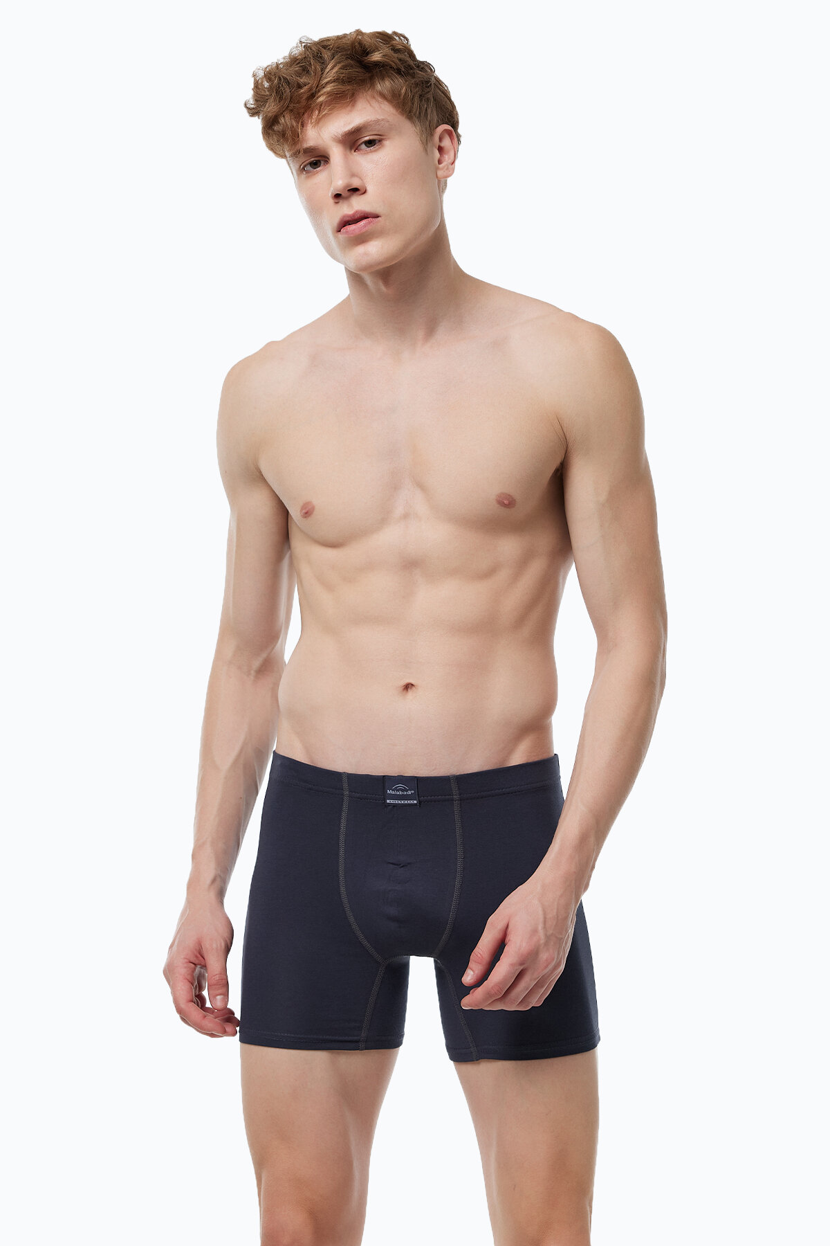 Malabadi Erkek Füme 8 li Premium Collection Modal Uzun Boxer 8M250 - 2