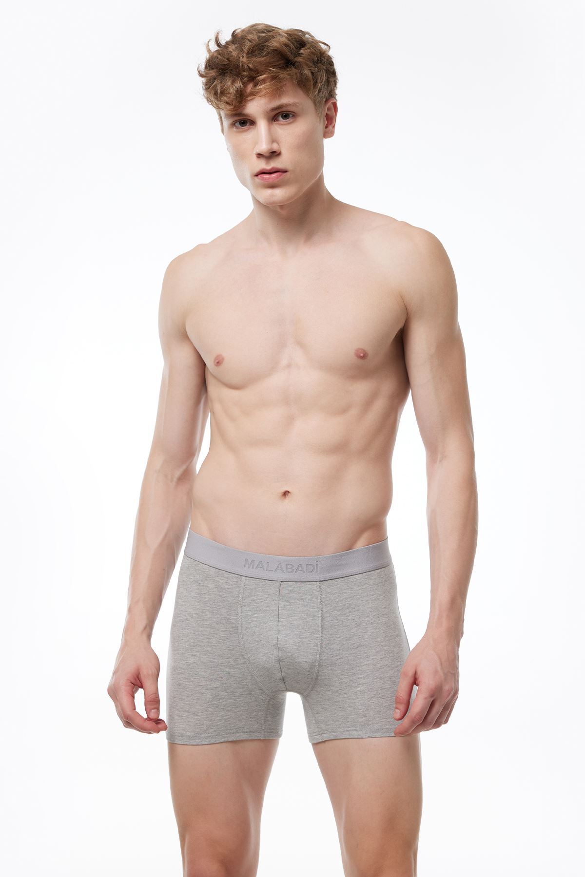 Malabadi Erkek Gri Milan Modal Boxer 014 