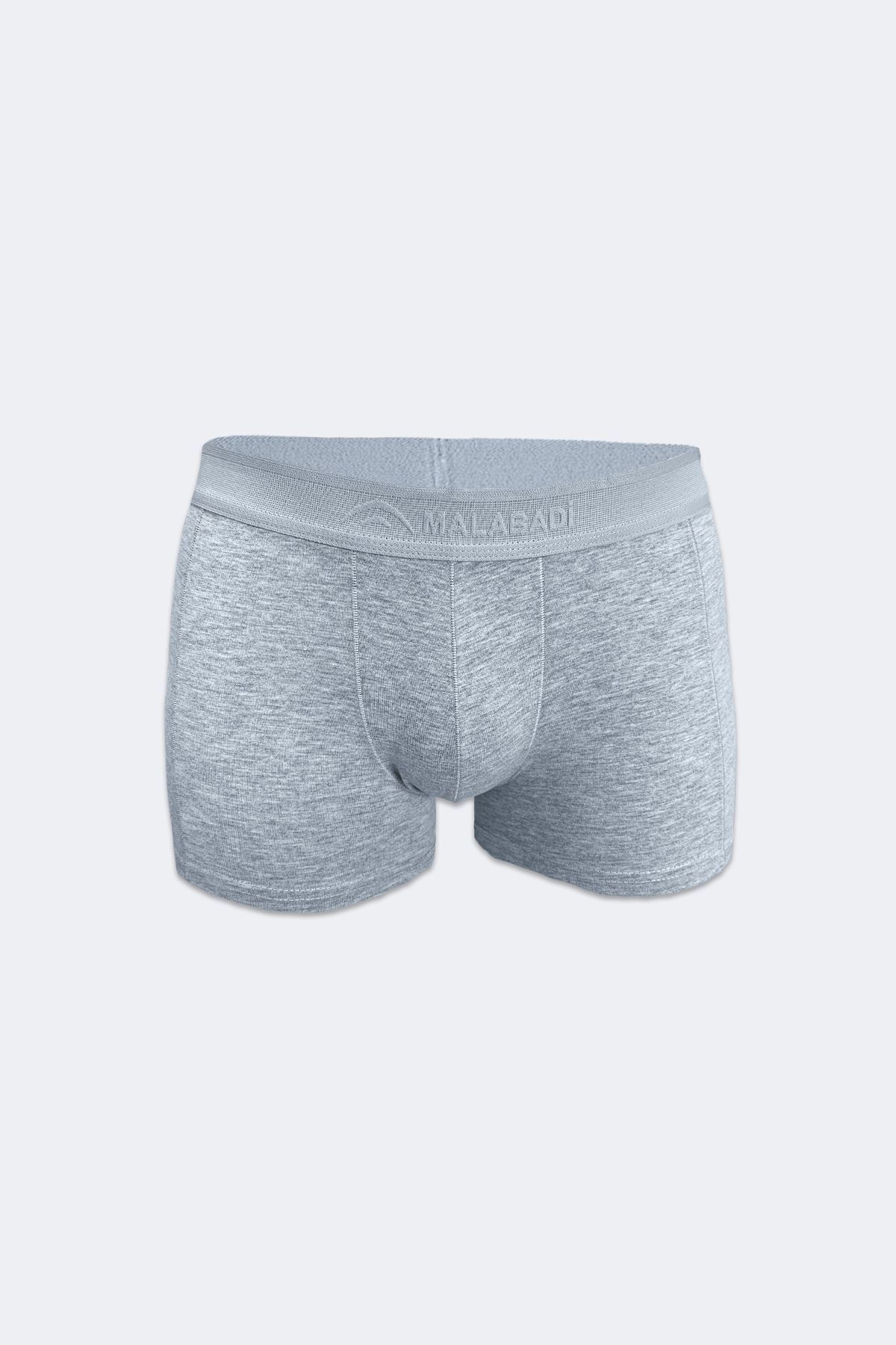 Malabadi Erkek Gri Modal Kısa Boxer 022 