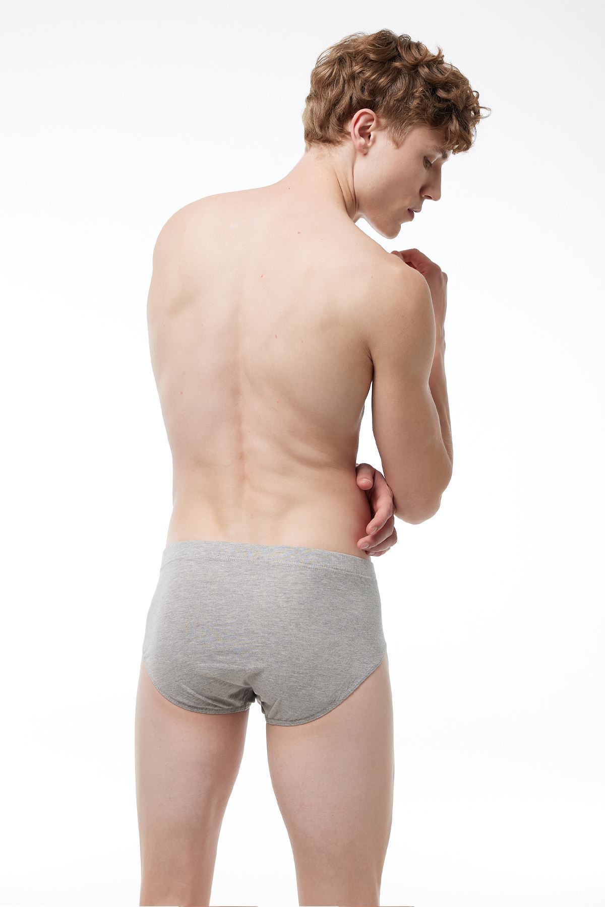 Malabadi Erkek Gri Modal Slip Külot 053 - 2