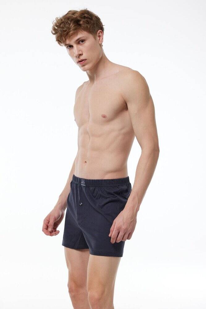 Malabadi Erkek Karışık Renk 5 Li Geniş Kalıp %100 Pamuk Boxer M240 - 6