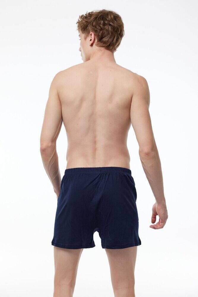 Malabadi Erkek Karışık Renk 5 Li Geniş Kalıp %100 Pamuk Boxer M240 - 8