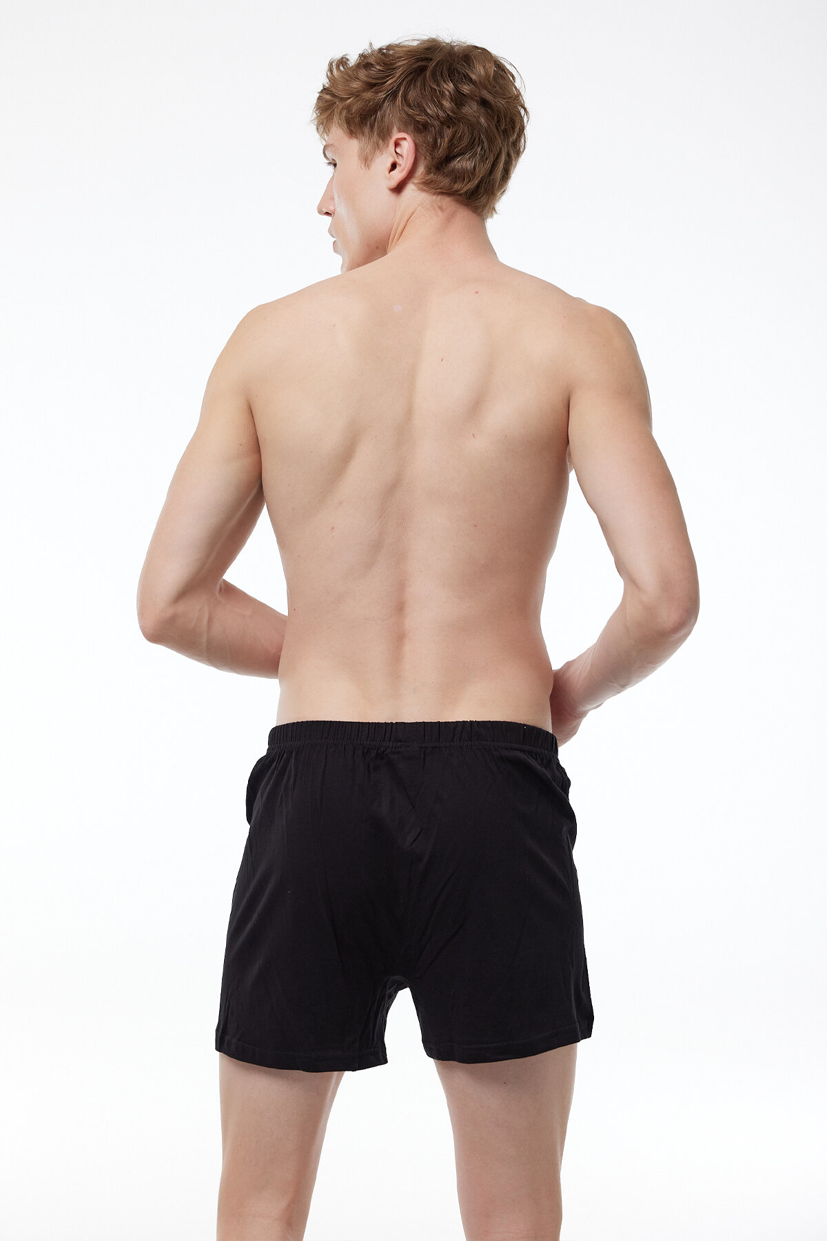 Malabadi Erkek Karışık Renk 5 Li Geniş Kalıp %100 Pamuk Boxer M240 - 8