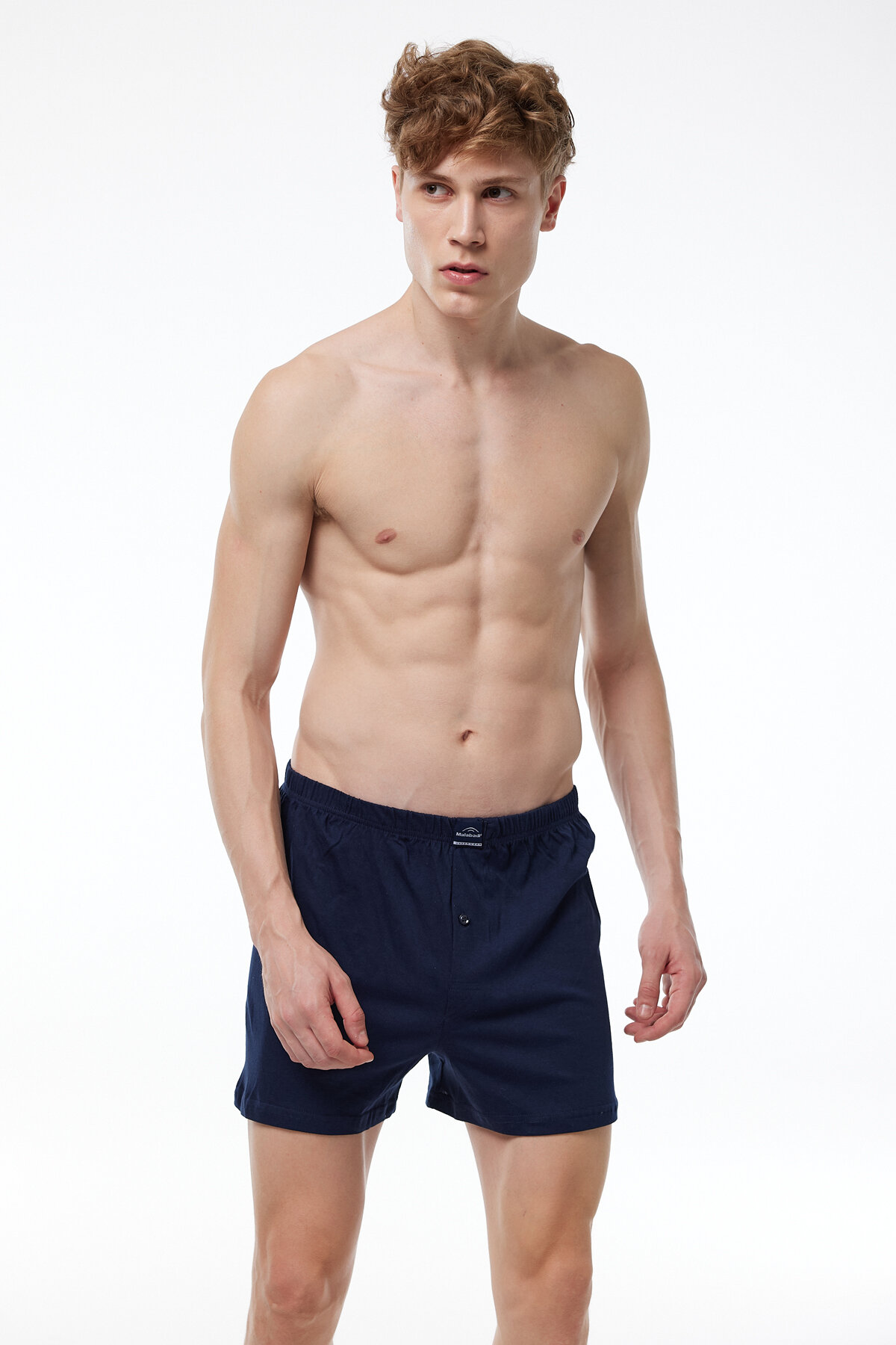 Malabadi Erkek Karışık Renk 5 Li Geniş Kalıp %100 Pamuk Boxer M240 - 15