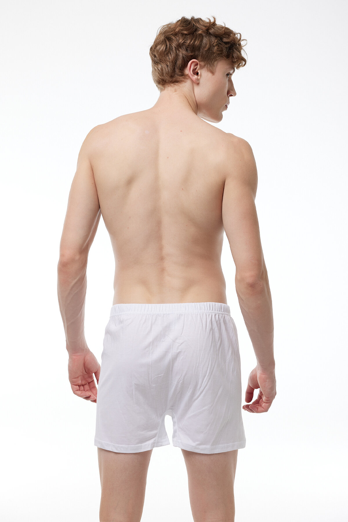 Malabadi Erkek Karışık Renk 5 Li Geniş Kalıp Büyük Beden %100 Pamuk Battal Boxer MB2400 - 14