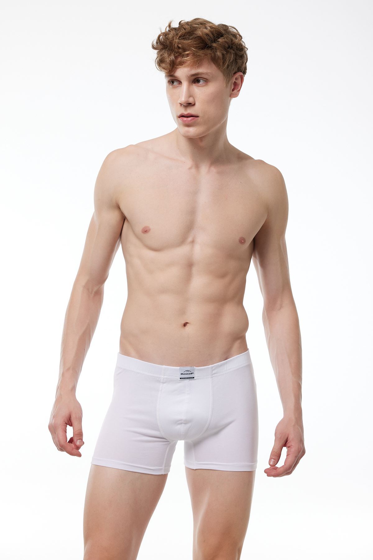 Malabadi Erkek Karışık Renk 5 Li Pamuk Elastan Boxer 5M074 - 4
