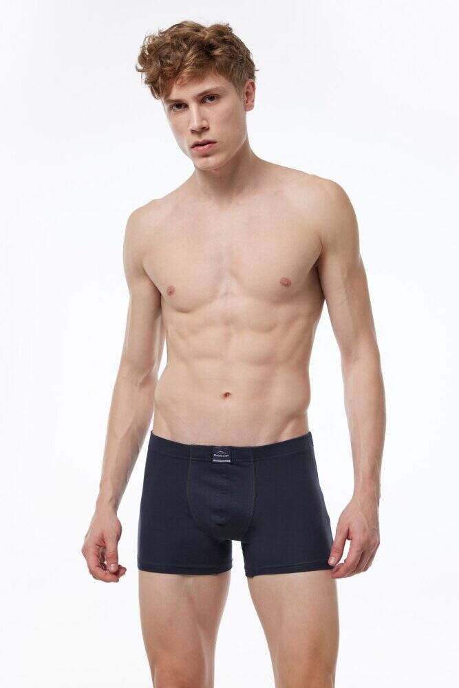 Malabadi Erkek Karışık Renk 5 Li Pamuk Elastan Boxer 5M074 - 2