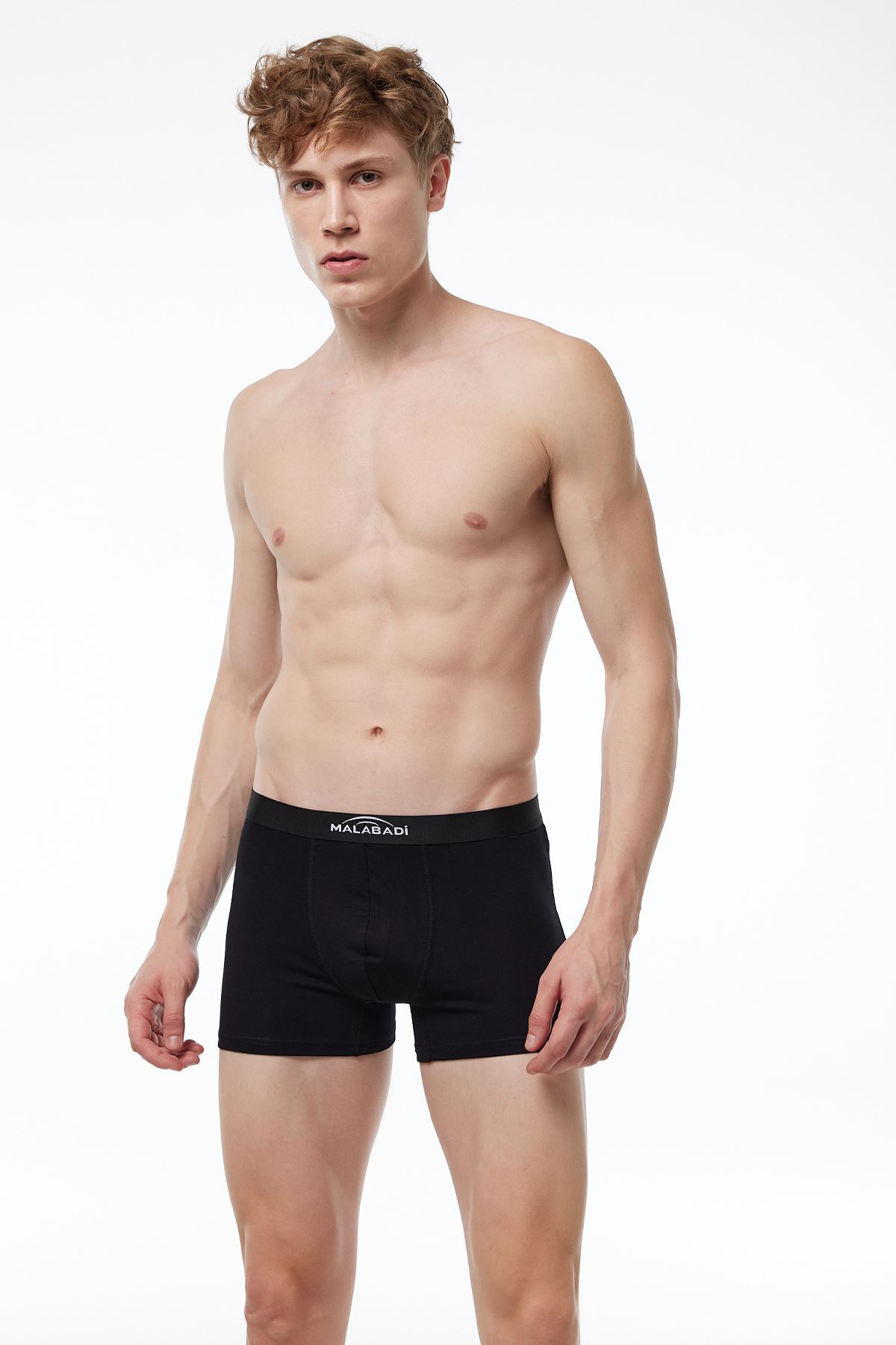 Malabadi Erkek Karışık Renk 5 Li Pamuk Elastan Boxer 5M075 - 8