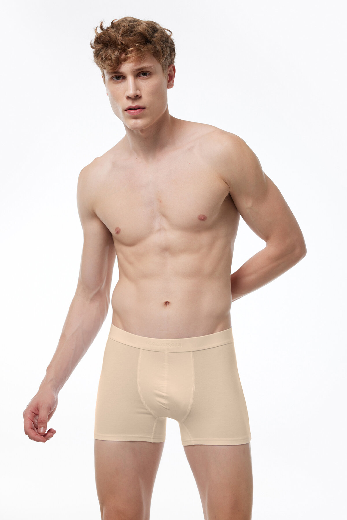 Malabadi Erkek Karışık Renk 5 Li Pamuk Elastan Boxer 5M075 - 2