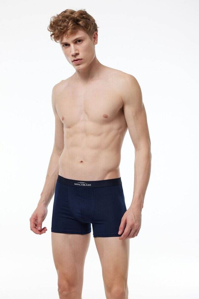 Malabadi Erkek Karışık Renk 5 Li Pamuk Elastan Boxer 5M075 - 8