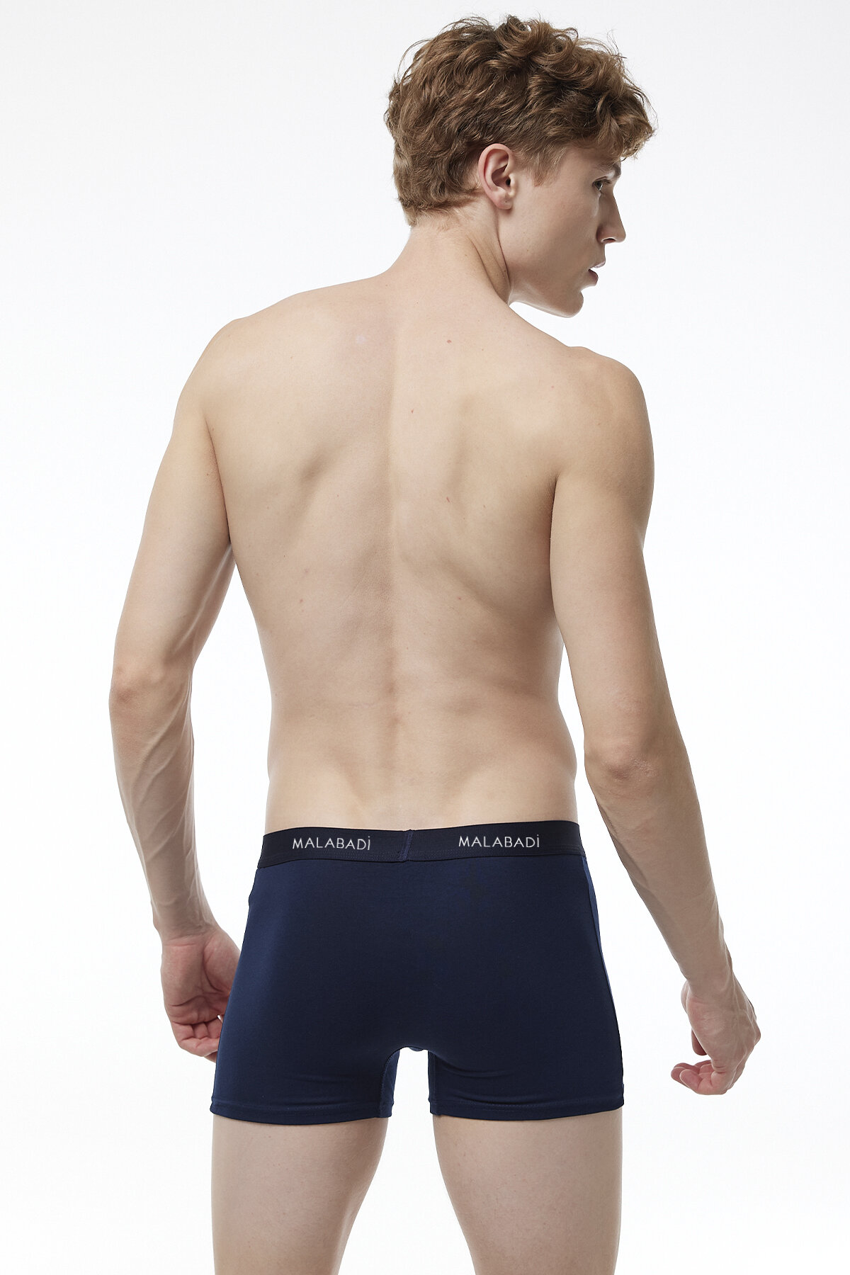 Malabadi Erkek Karışık Renk 5 Li Pamuk Elastan Boxer 5M075 - 11