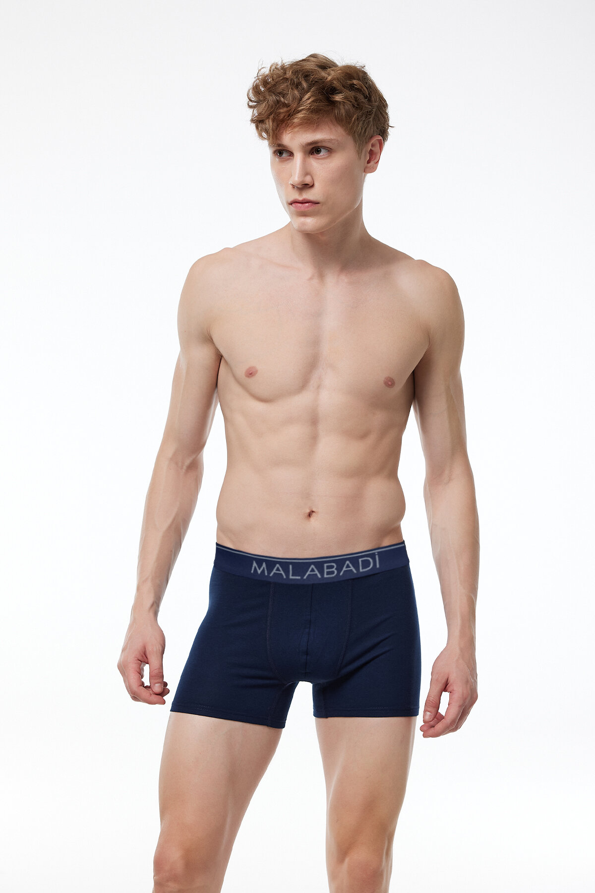 Malabadi Erkek Lacivert 8 li Premium Collection Modal Boxer 8M252 - 2
