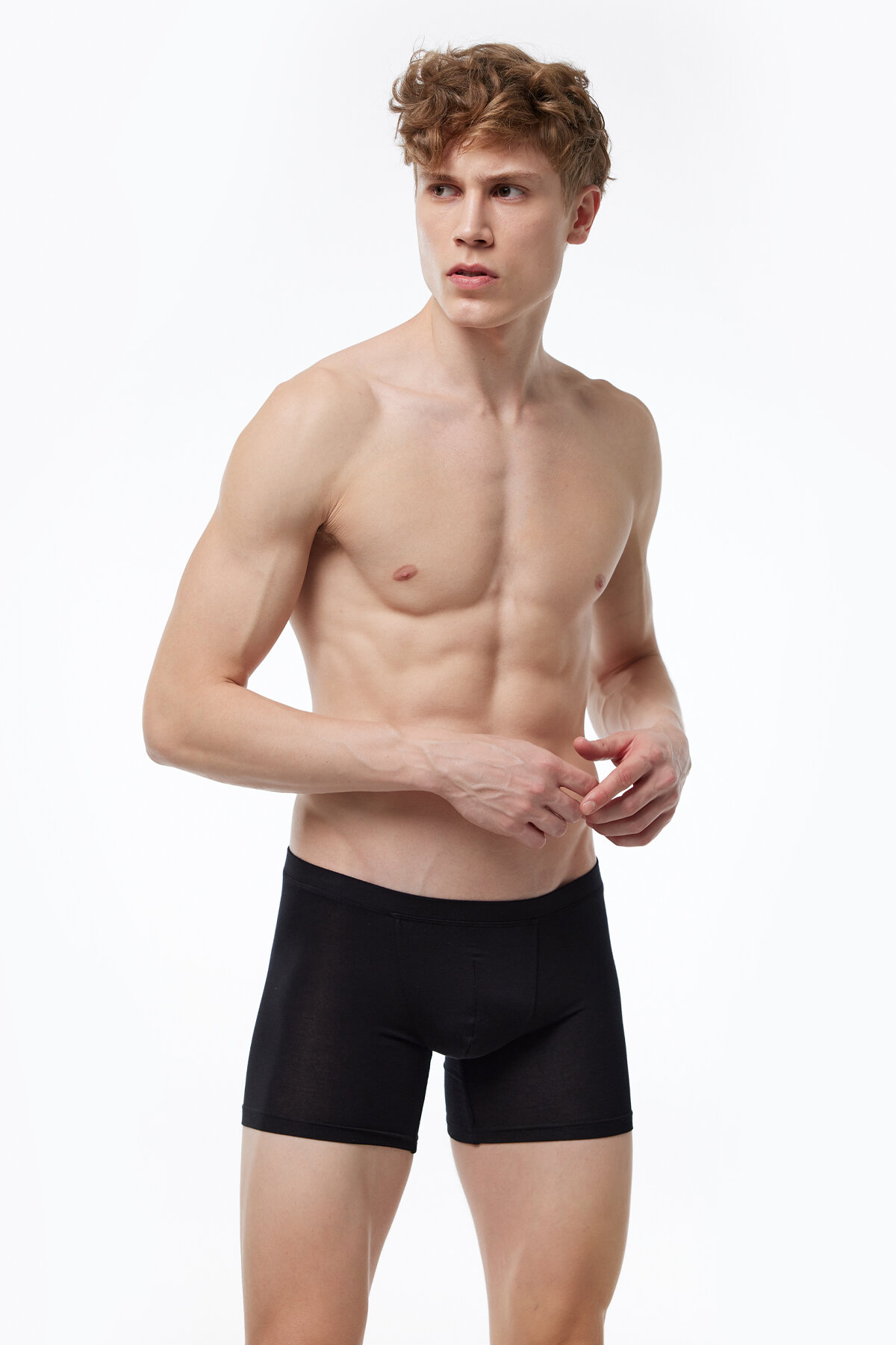 Malabadi Erkek Siyah Micro Modal Boxer 909 - 1