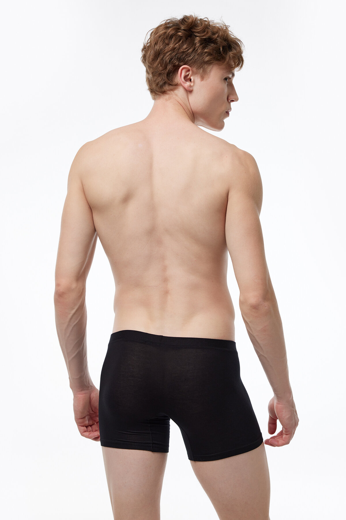 Malabadi Erkek Siyah Micro Modal Boxer 909 - 3