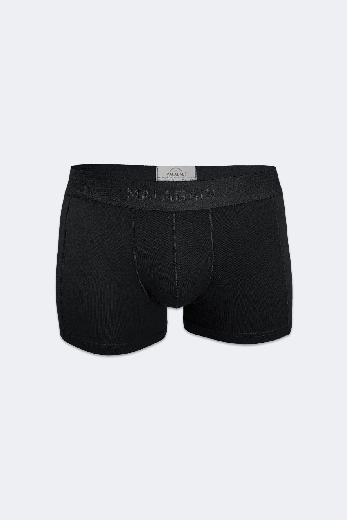 Malabadi Erkek Siyah Modal Kısa Boxer 022 - 1
