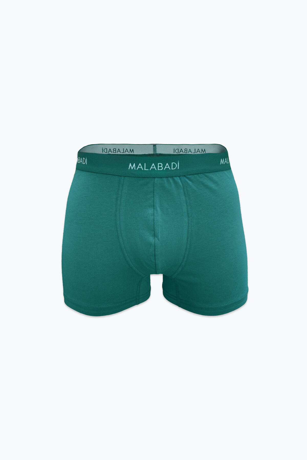 Malabadi Erkek Yeşil 5 Li Pamuk Elastan Boxer 5M075 - 4
