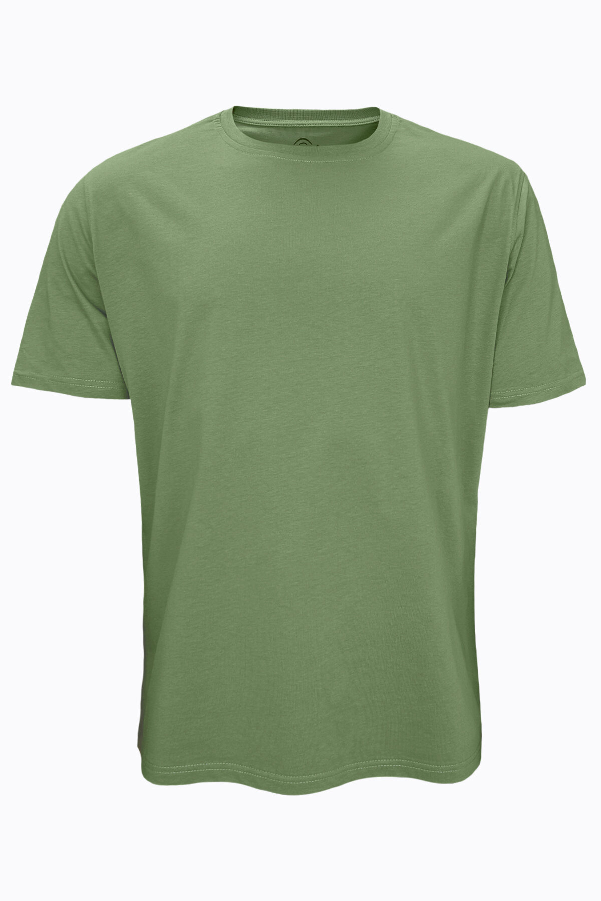 Malabadi Haki 3 lü Erkek Tişört Loose Fit / %100 Pamuk Bol Rahat Kesim 3M6040 - 2