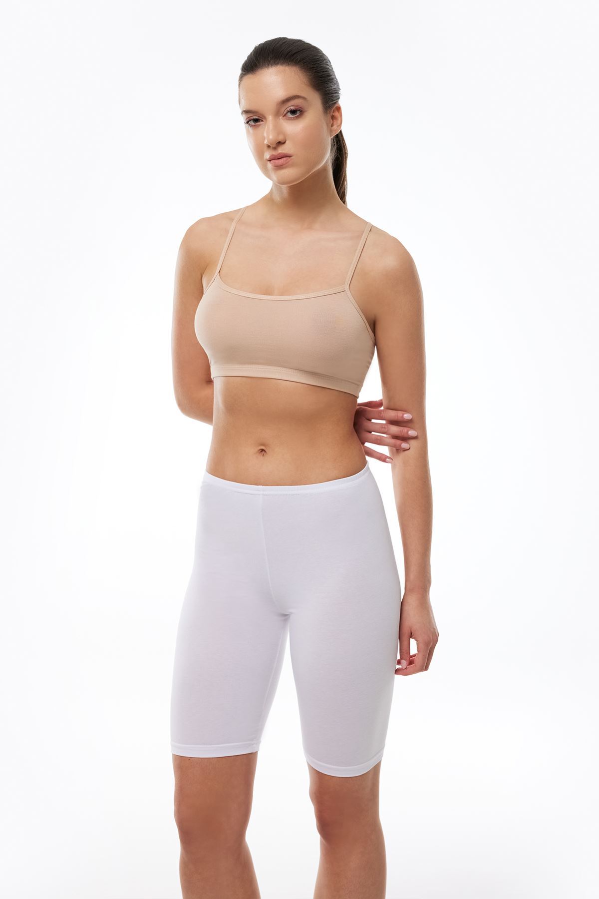 Malabadi Kadın Beyaz Dizüstü Modal Tayt 112 - 1