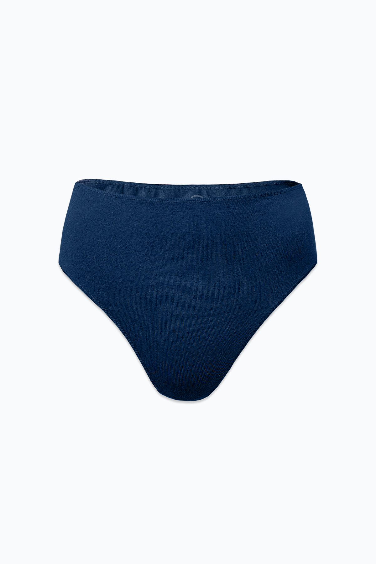 Malabadi Kadın Lacivert 6 lı Paket Modal Yüksek Bel String Tanga 6M178 - 2