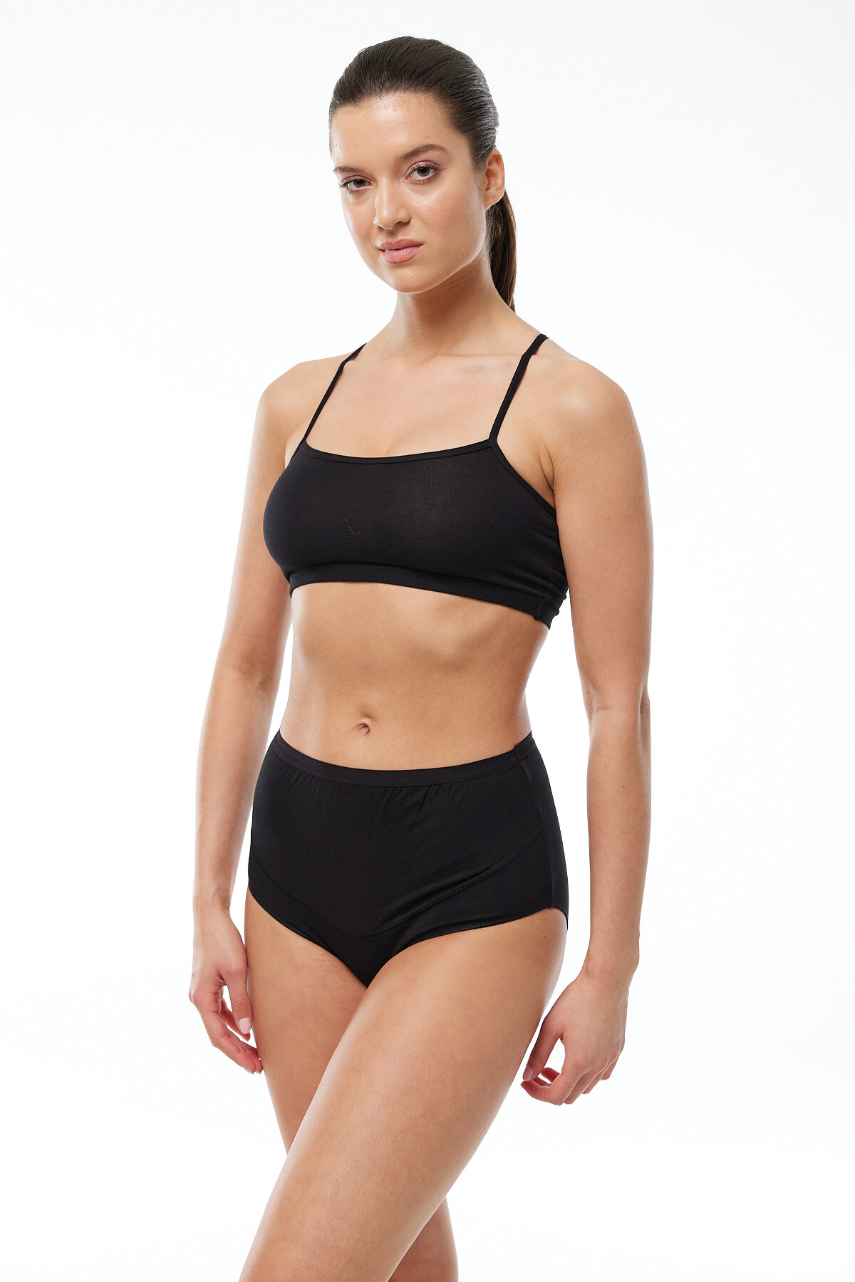 Malabadi Kadın Siyah Modal Toparlayıcı Hamile Külodu 198 - 2