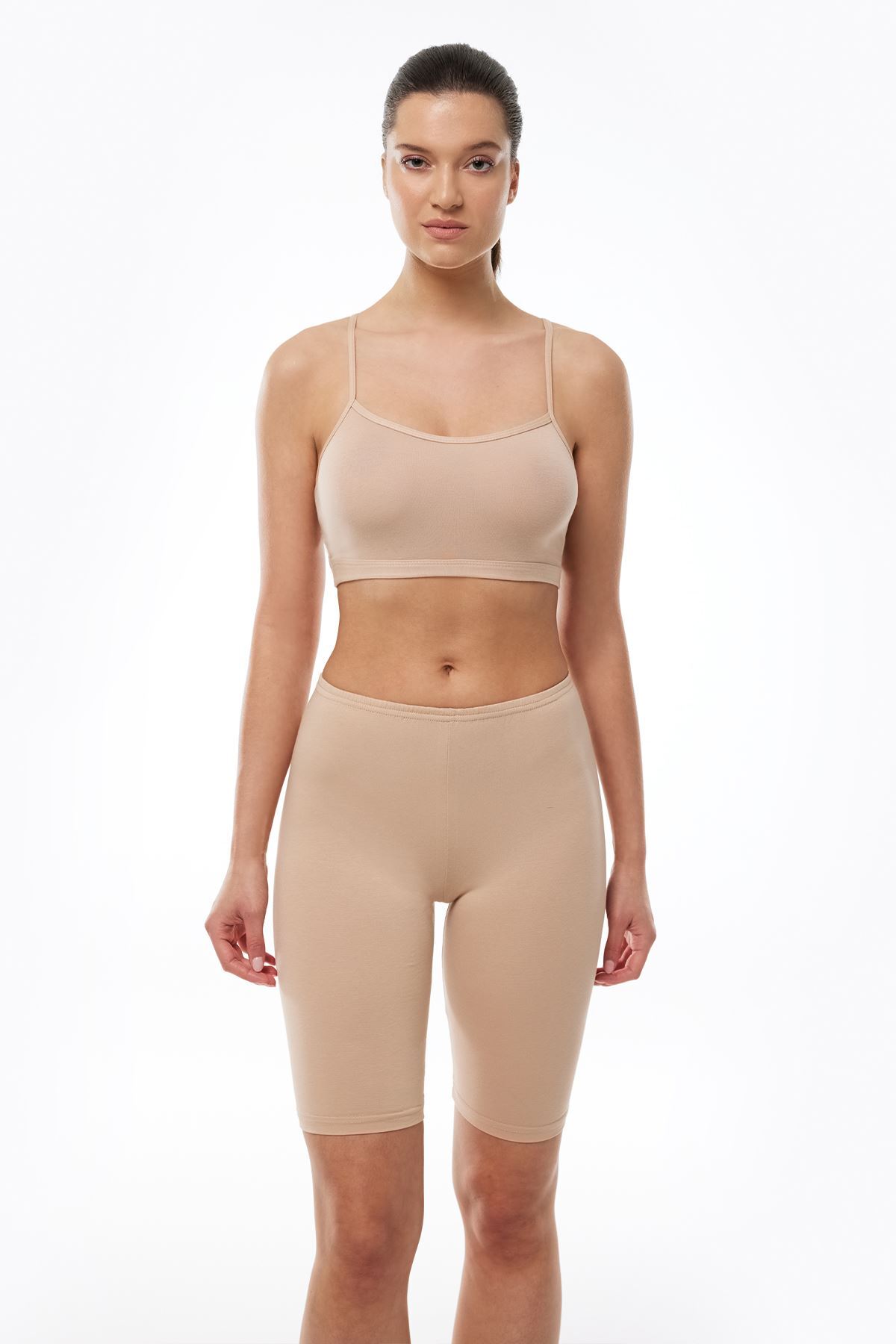 Malabadi Kadın Ten Dizüstü Modal Tayt 112 - 1